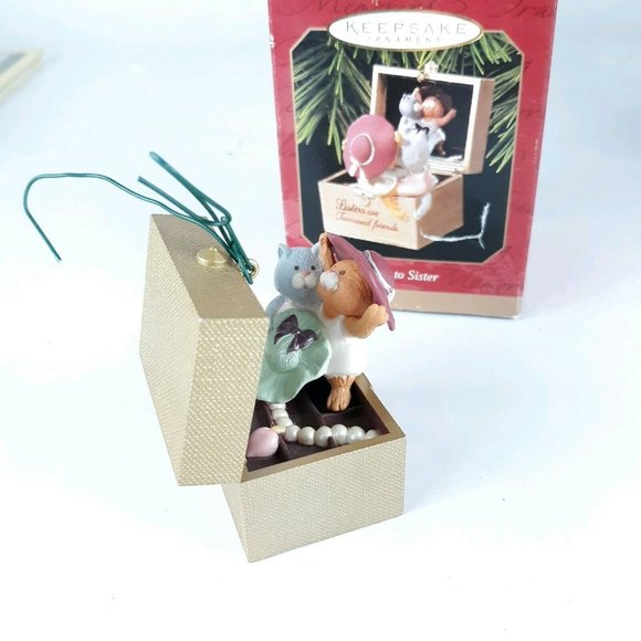 Hallmark Ornament Sister to Sister 1997 QX6635 - Picture 3 of 5